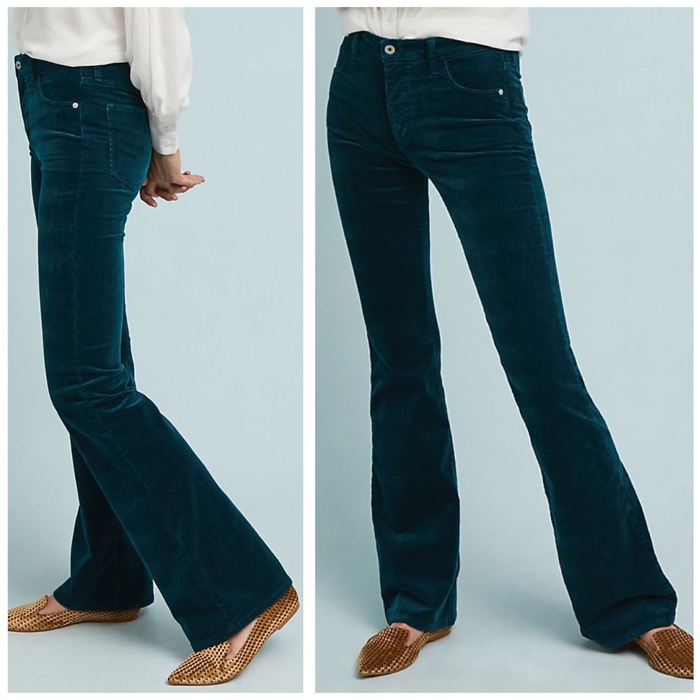 Pilcro by Anthro High Rise Bootcut Corduroy Pants
